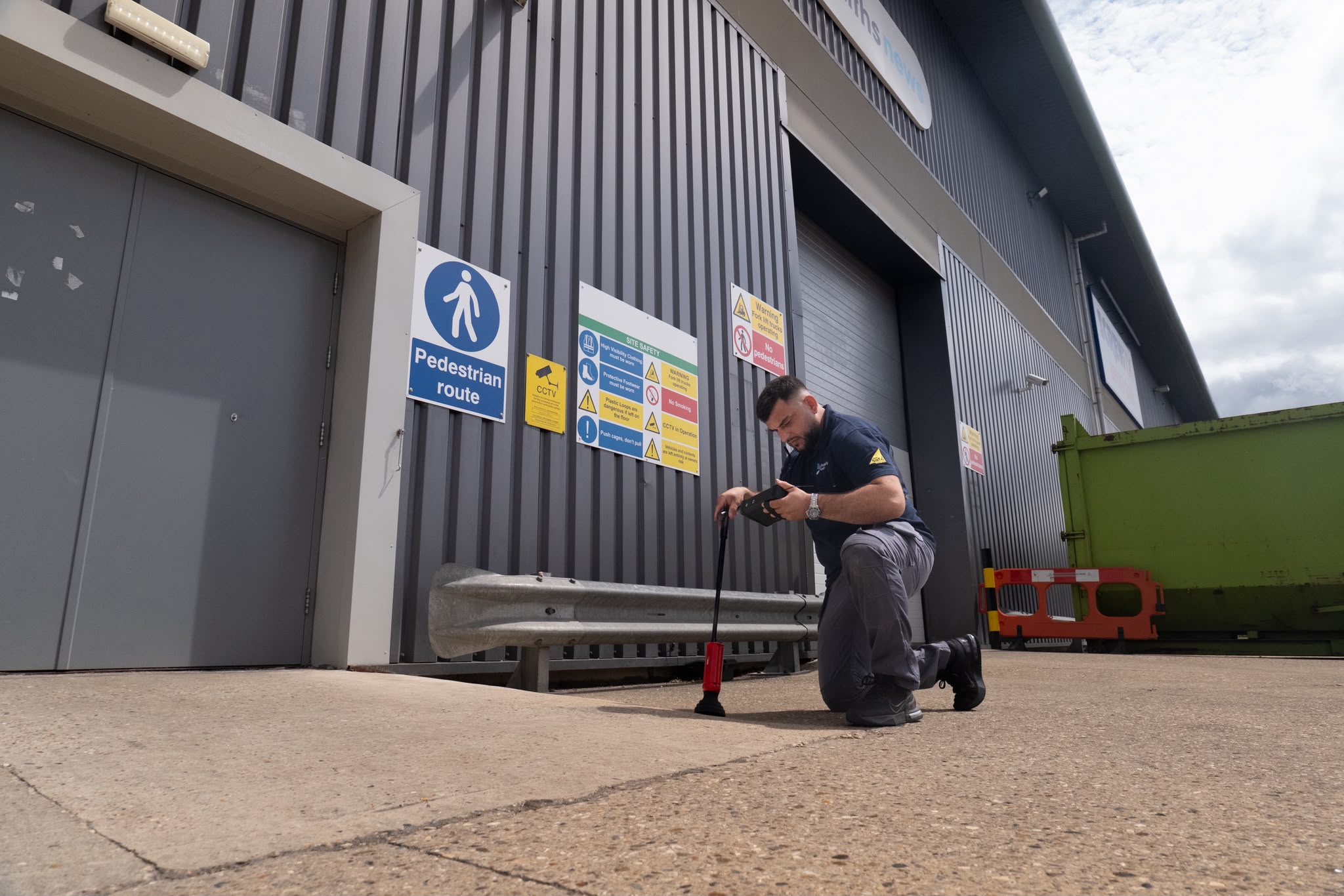 Commercial Water Leak Detection - Gas Trace