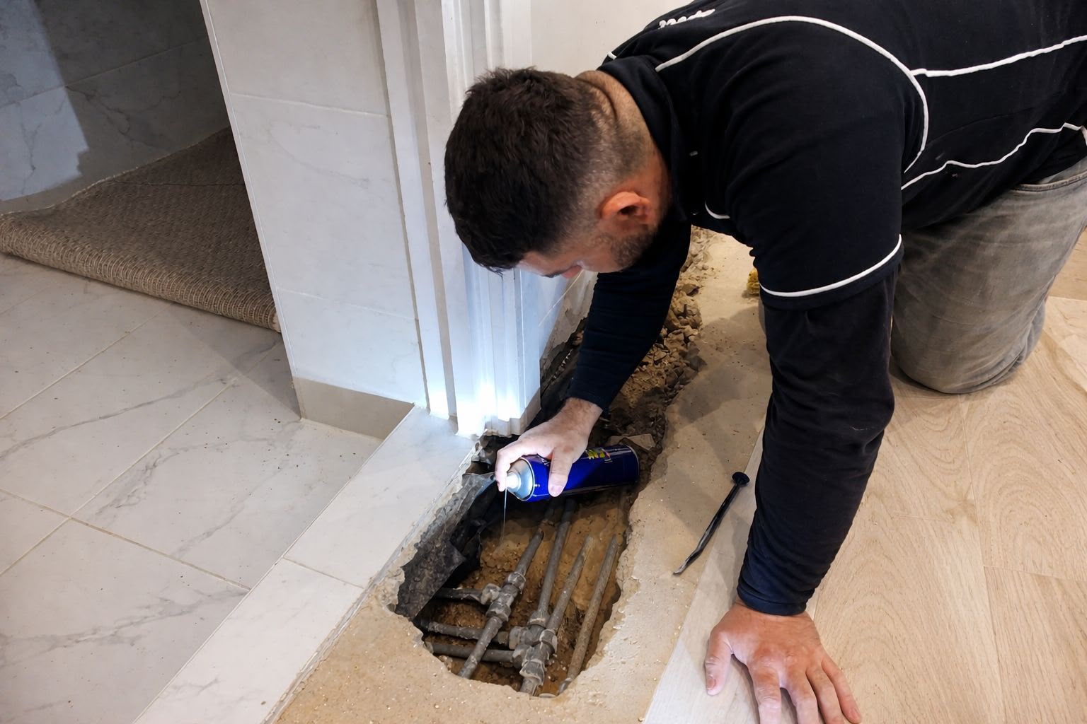 Commercial Water Leak Detection - Underground Pipe Correlation